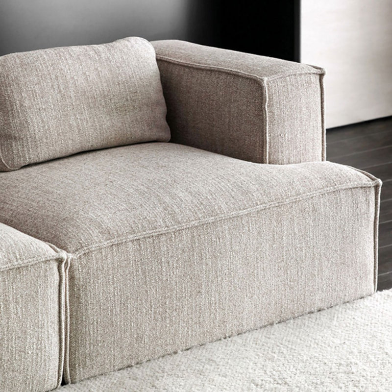Latitude Run® Canapé modulaire rembourré 4 pièces Temica et